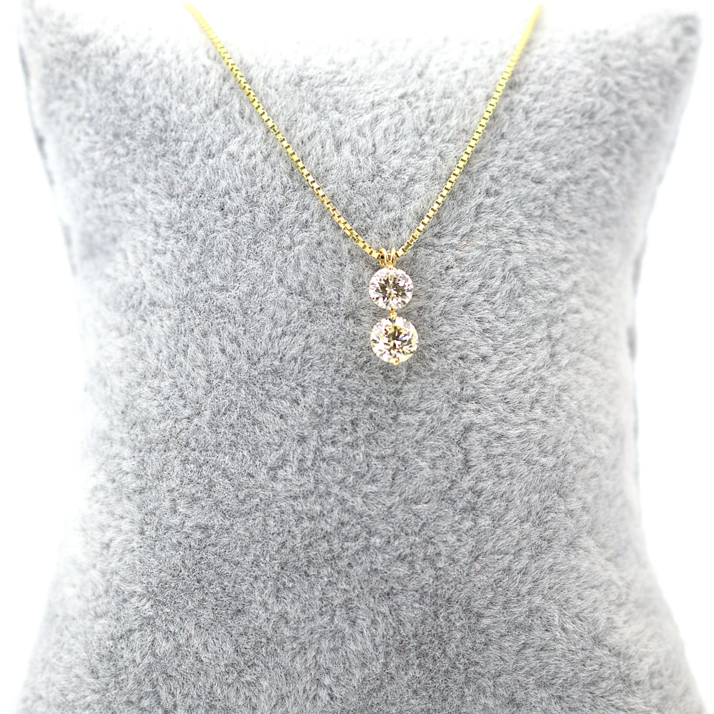 Yellow Diamond Pendant Necklace