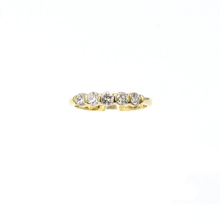 Diamond wedding band