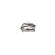 Black and White Stone Cocktail Ring