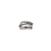 Black and White Stone Cocktail Ring