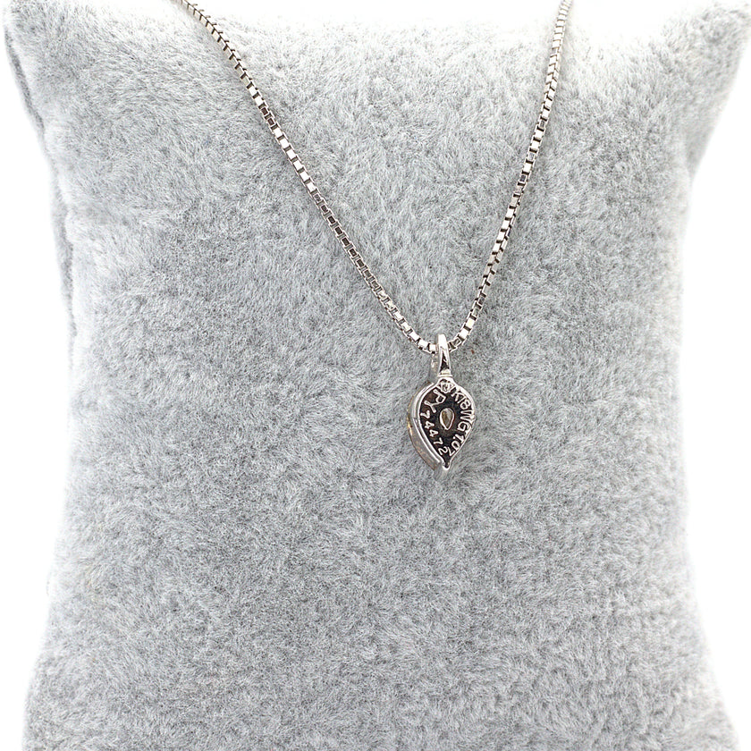 Brown Pear Diamond Pendant