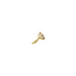Brown Pear Shape Diamond Ring