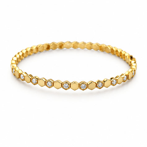 Rose Gold Plated 925 Silver Necklace CZ Detailing