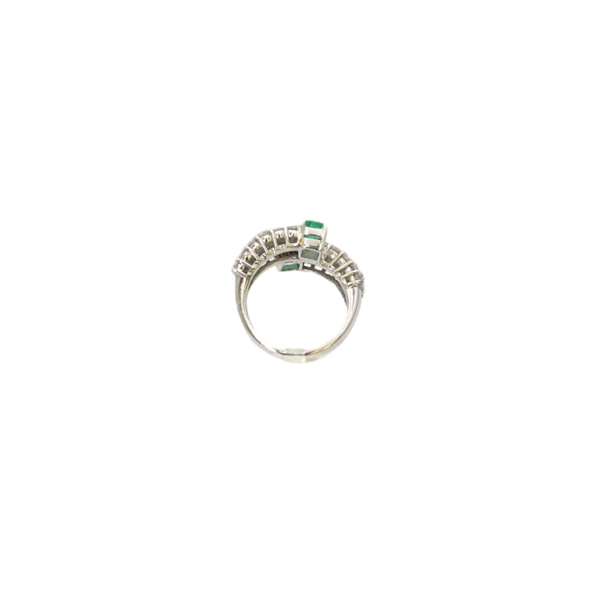 Emerald and Diamond Ring