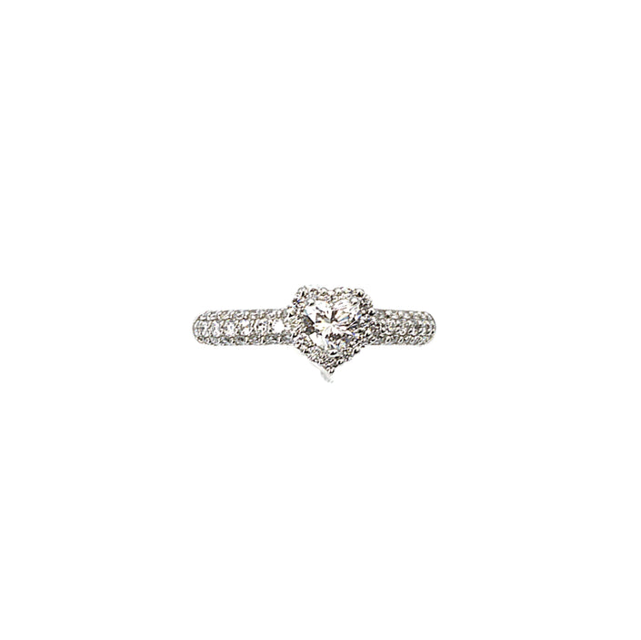 Heart Halo Ring