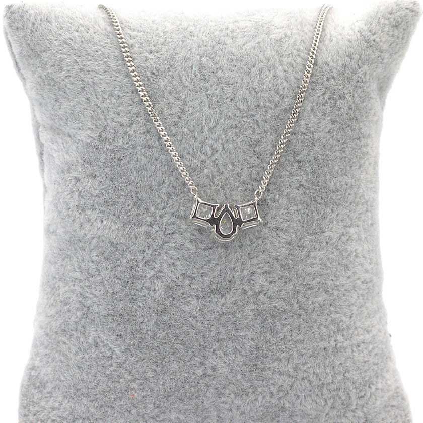 Princess & Pear Shape Pendant