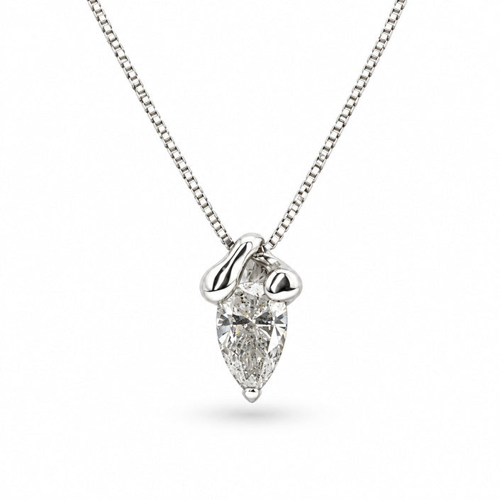 Salt and Pepper Diamond Necklace