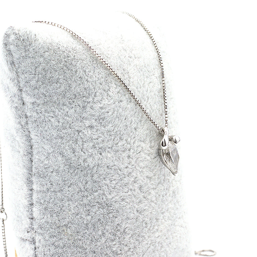 Salt and Pepper Diamond Necklace