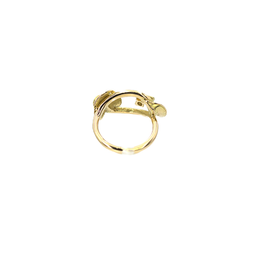 Vintage floral ring