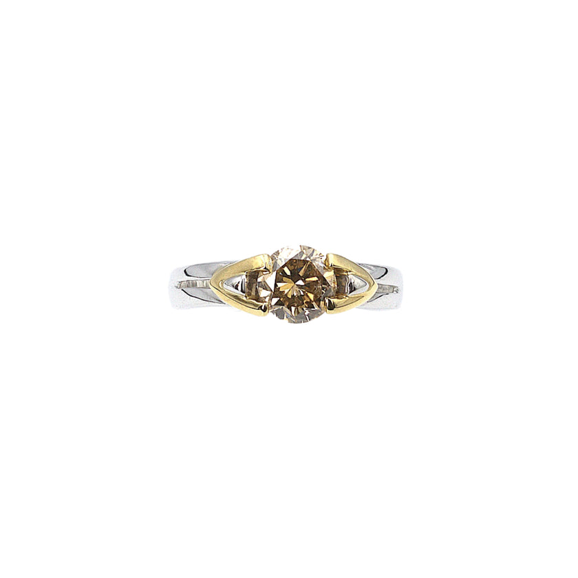 Brown Diamond Ring