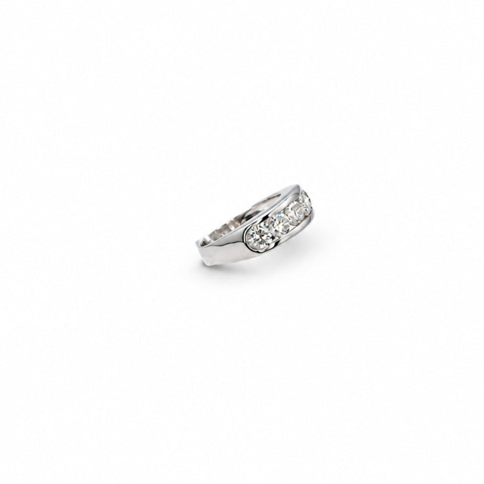 Platinum Diamond Wedding Band
