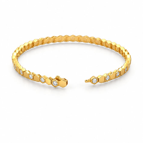Rose Gold Plated 925 Silver Necklace CZ Detailing