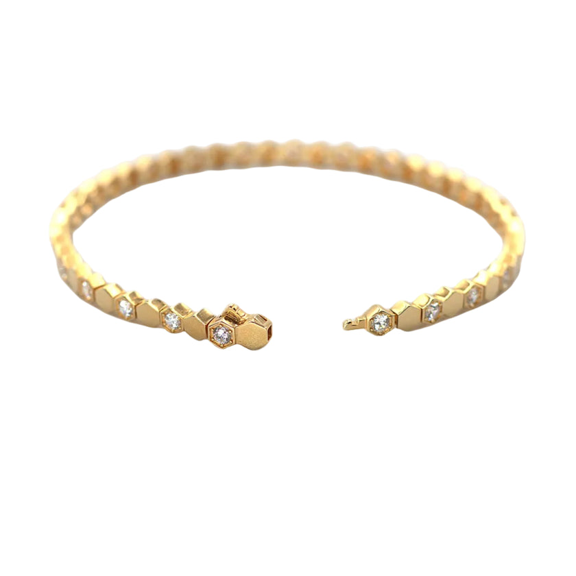 Rose‑Gold Plated 925 Silver Necklace – Sparkling CZ Detailing