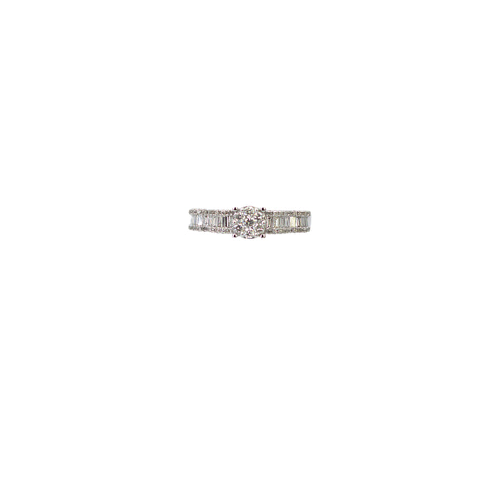 Cluster Engagement Ring