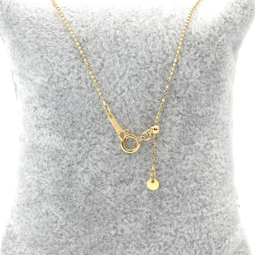 Floating diamond neckale