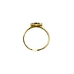 Double halo round diamond ring
