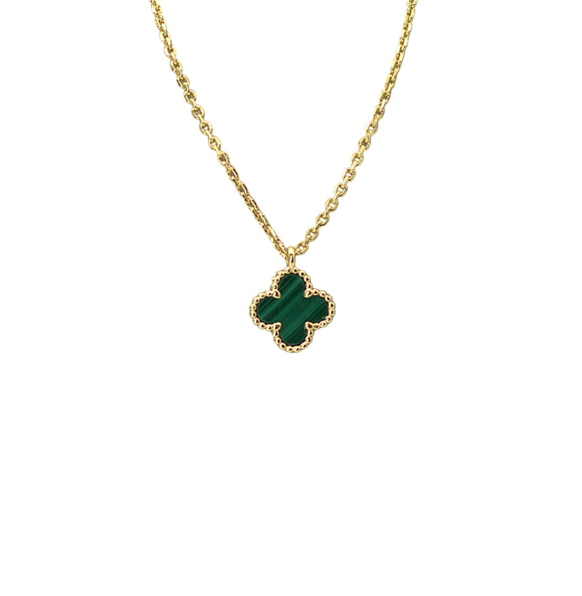 Green Clover Necklace