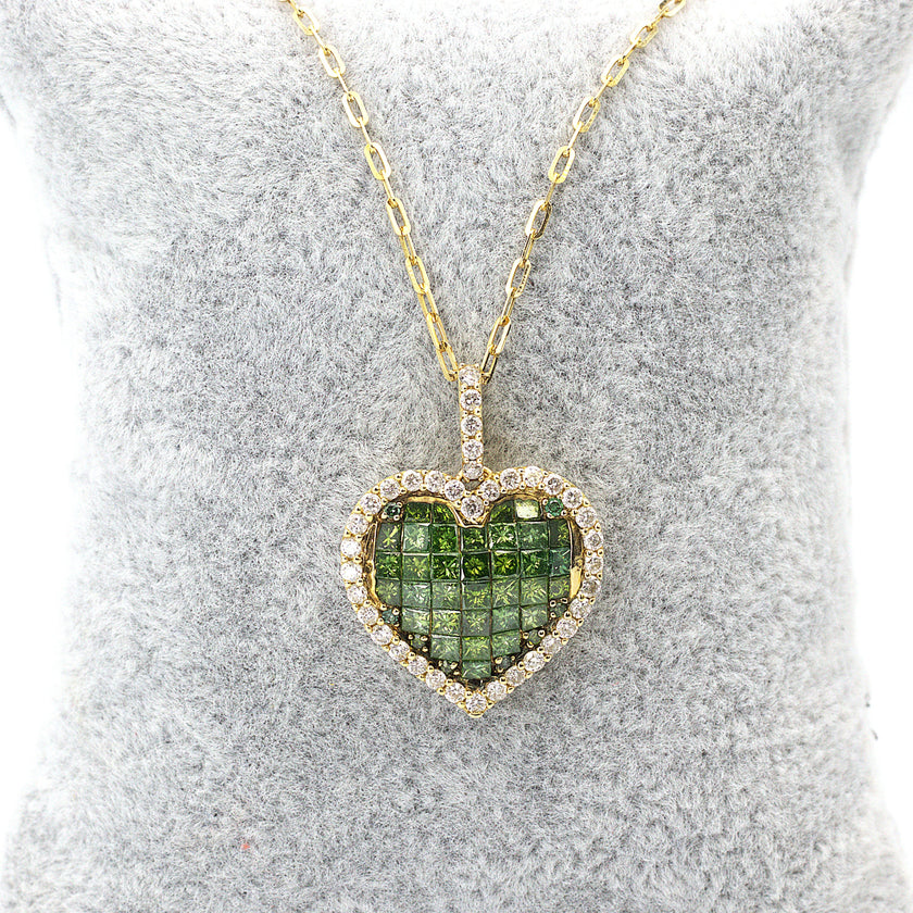 Green Heart Pendant