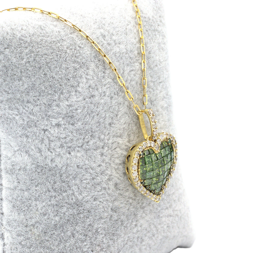 Green Heart Pendant