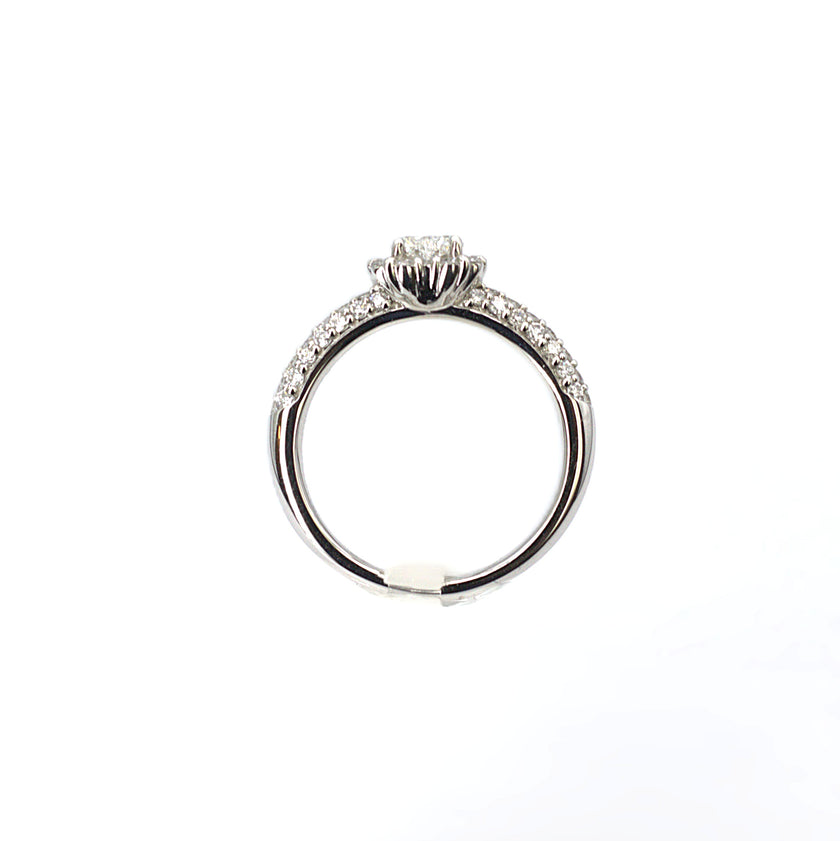 Heart Halo Ring