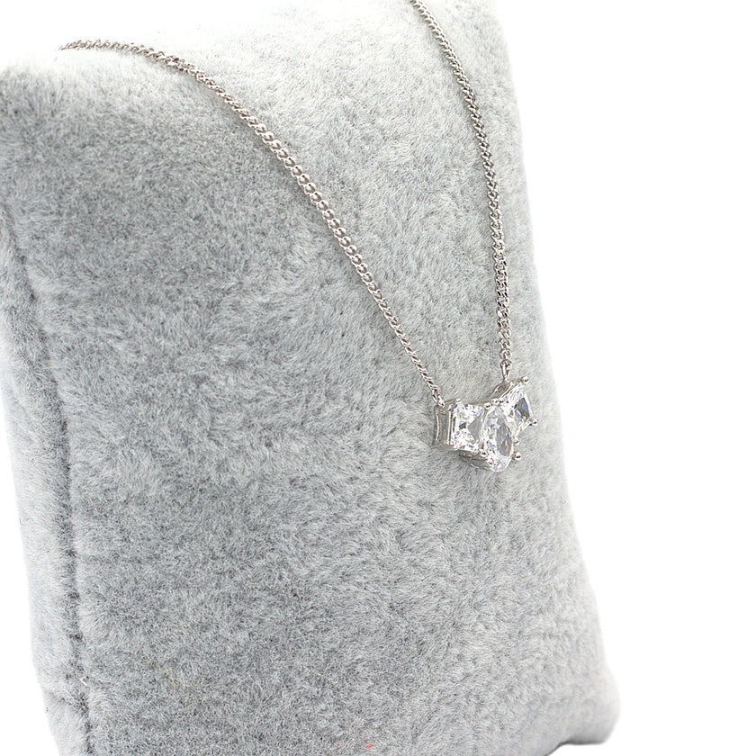 Princess & Pear Shape Pendant