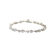 Pear & Round CZ Tennis Bracelet