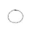 Pear & Round CZ Tennis Bracelet