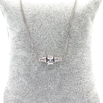 Radiant & Baguette Pendant