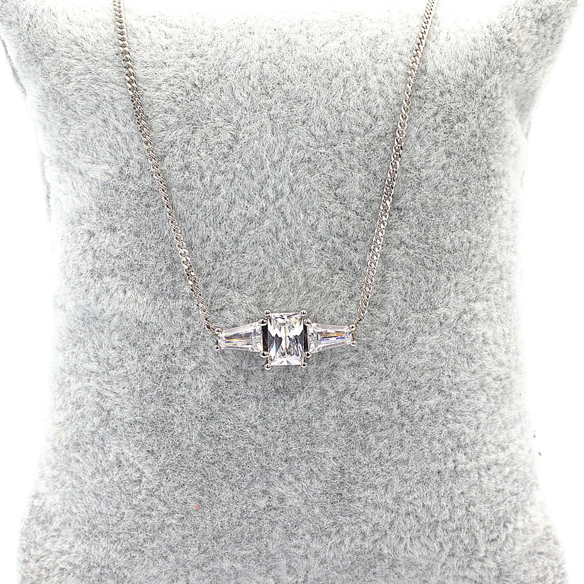 Radiant & Baguette Pendant