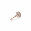 Double halo round diamond ring