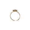 Double halo round diamond ring