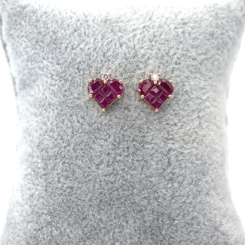 Ruby Earrings