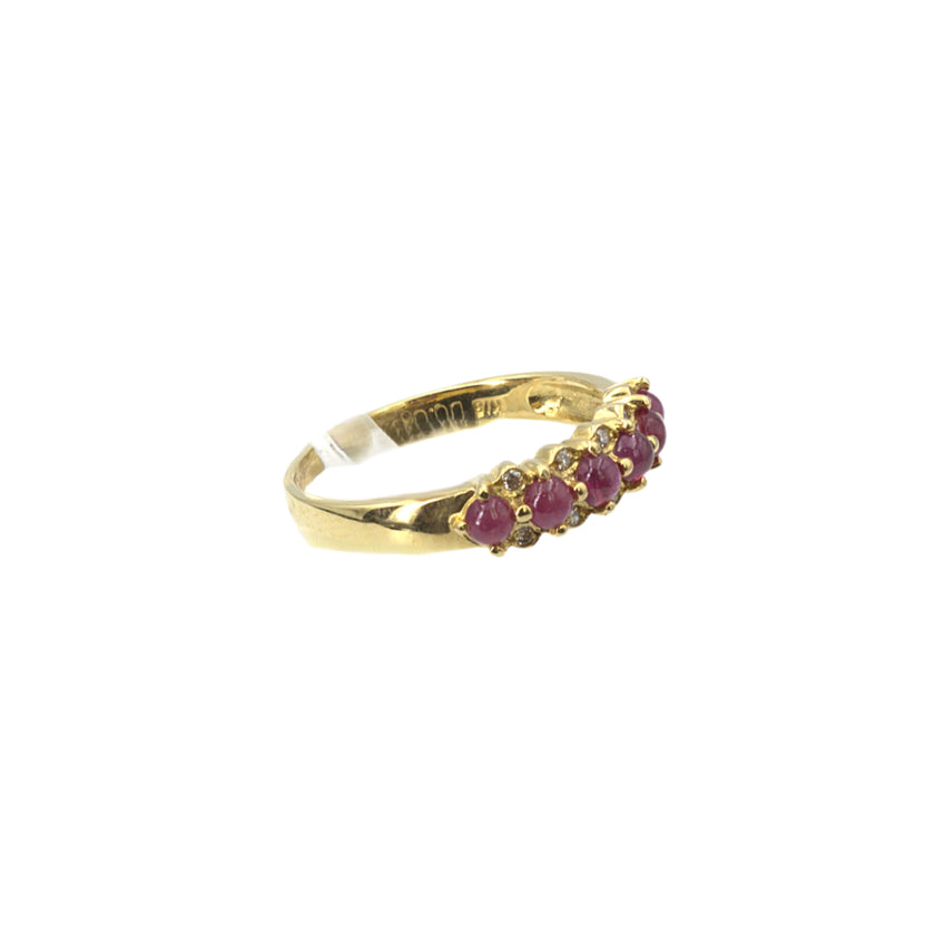 Cabochon Ruby Ring