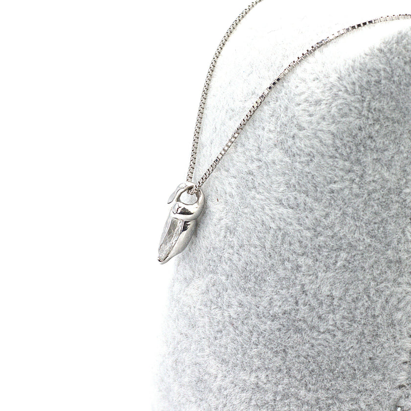 Salt and Pepper Diamond Necklace