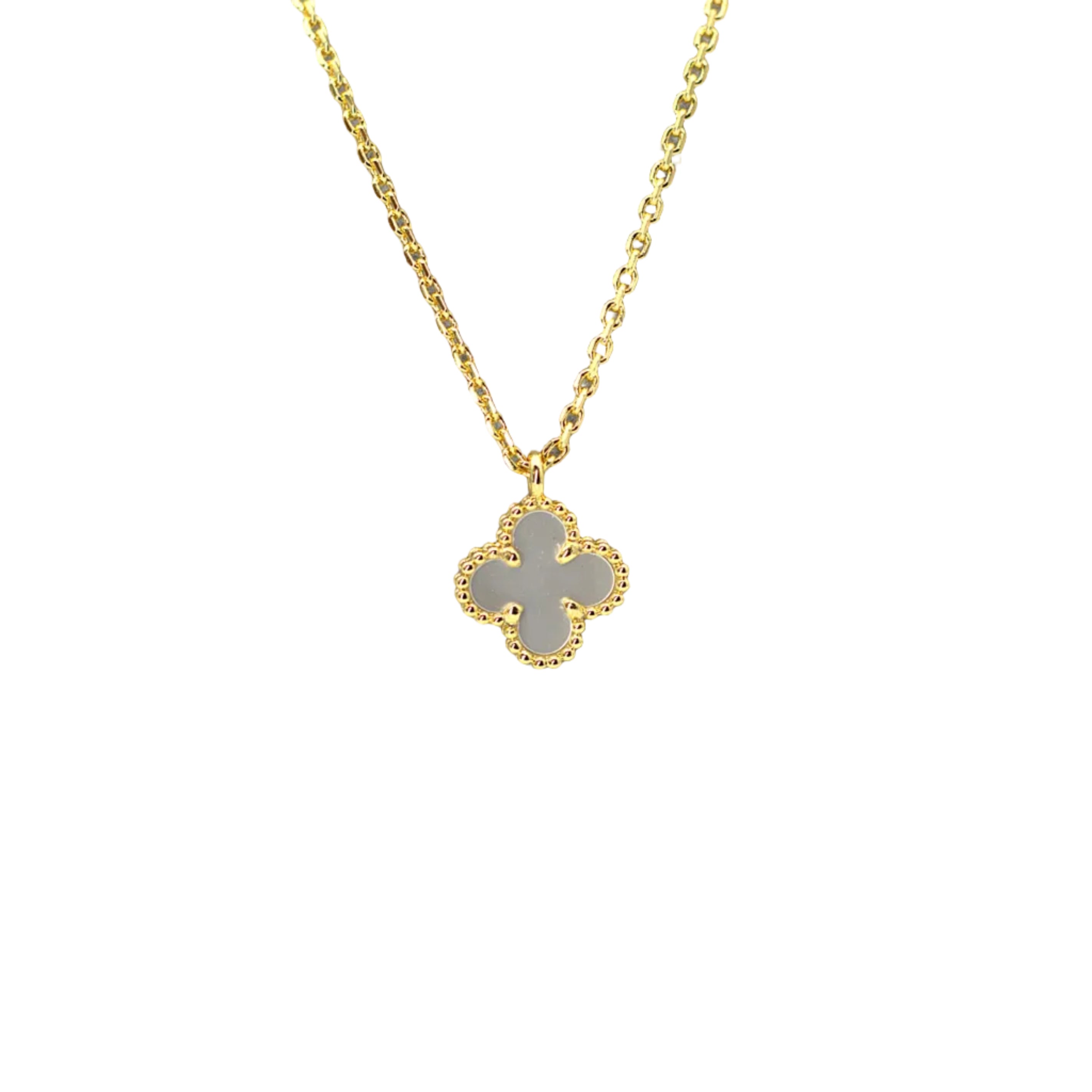 White Clover Necklace