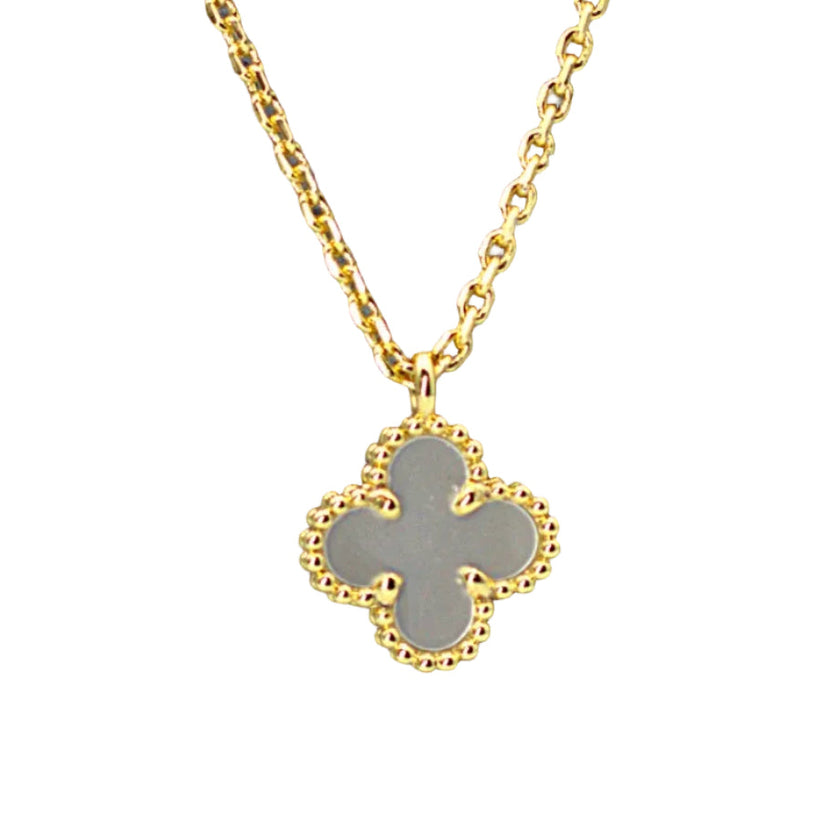 White Clover Necklace